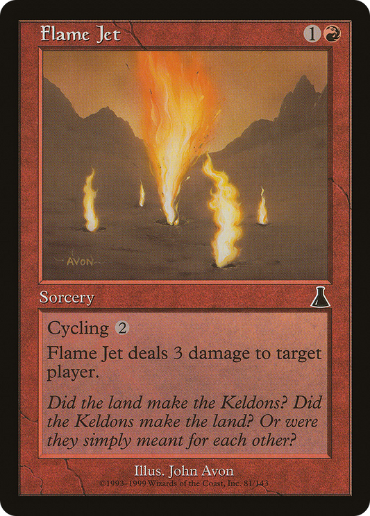 Flame Jet [Urza's Destiny] Foil