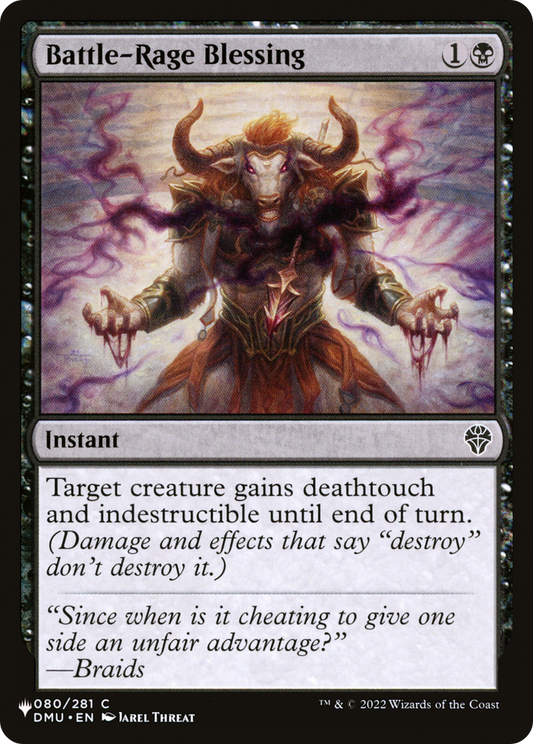 Battle-Rage Blessing (DMU-80)