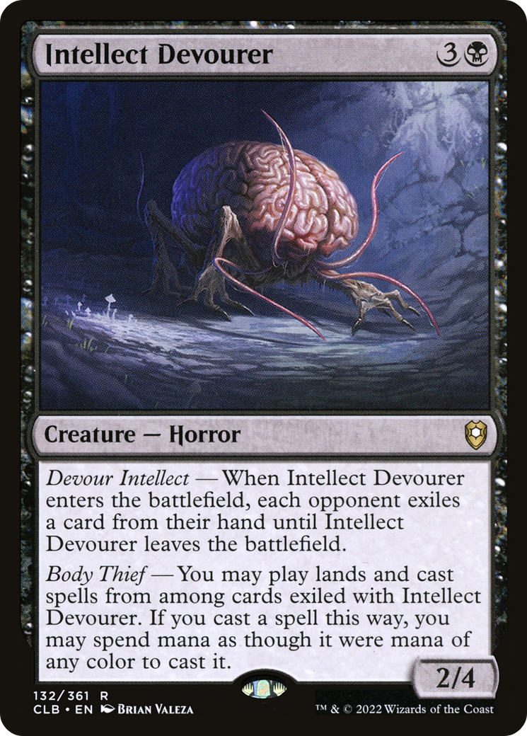 Intellect Devourer [Commander Legends: Battle for Baldur's Gate] Foil