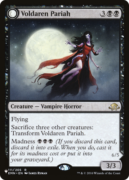 Voldaren Pariah // Abolisher of Bloodlines (EMN-111) - The List