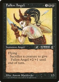 Fallen Angel (4th Place) (Oversized) [Oversize Cards] | Silver Goblin