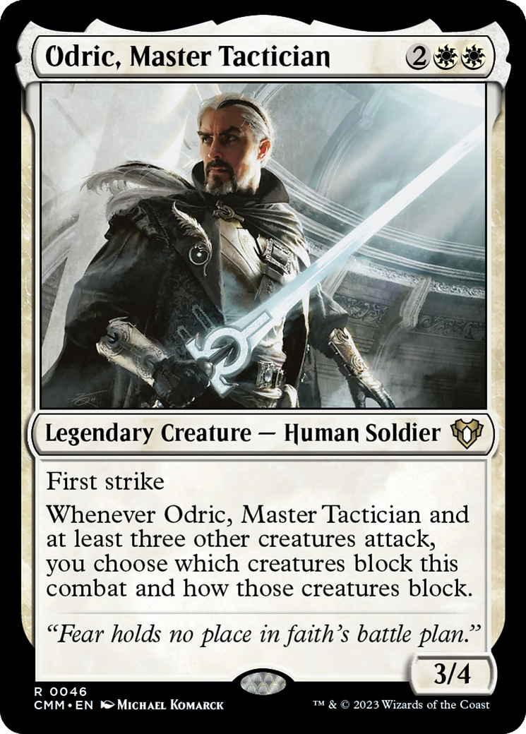 Odric, Master Tactician [Commander Masters] | Silver Goblin
