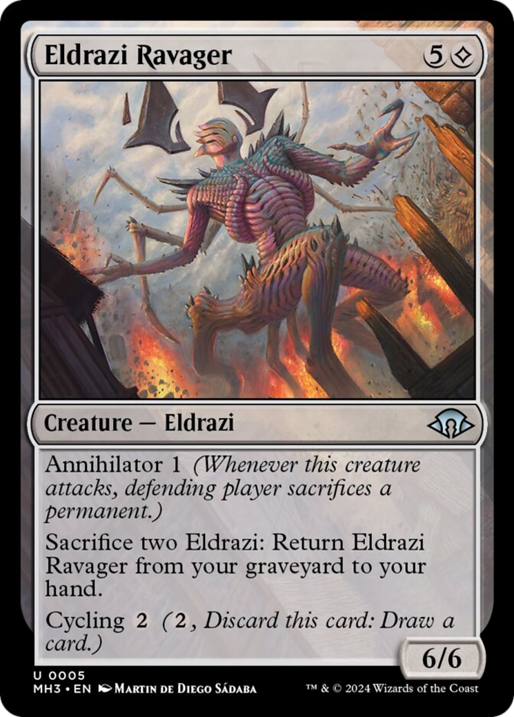 Eldrazi Ravager [Modern Horizons 3] | Silver Goblin