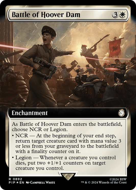 Battle of Hoover Dam: (Extended Art) Foil (892)