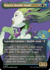 Tatyova, Benthic Druid (Borderless Profile) [Commander Masters] | Silver Goblin