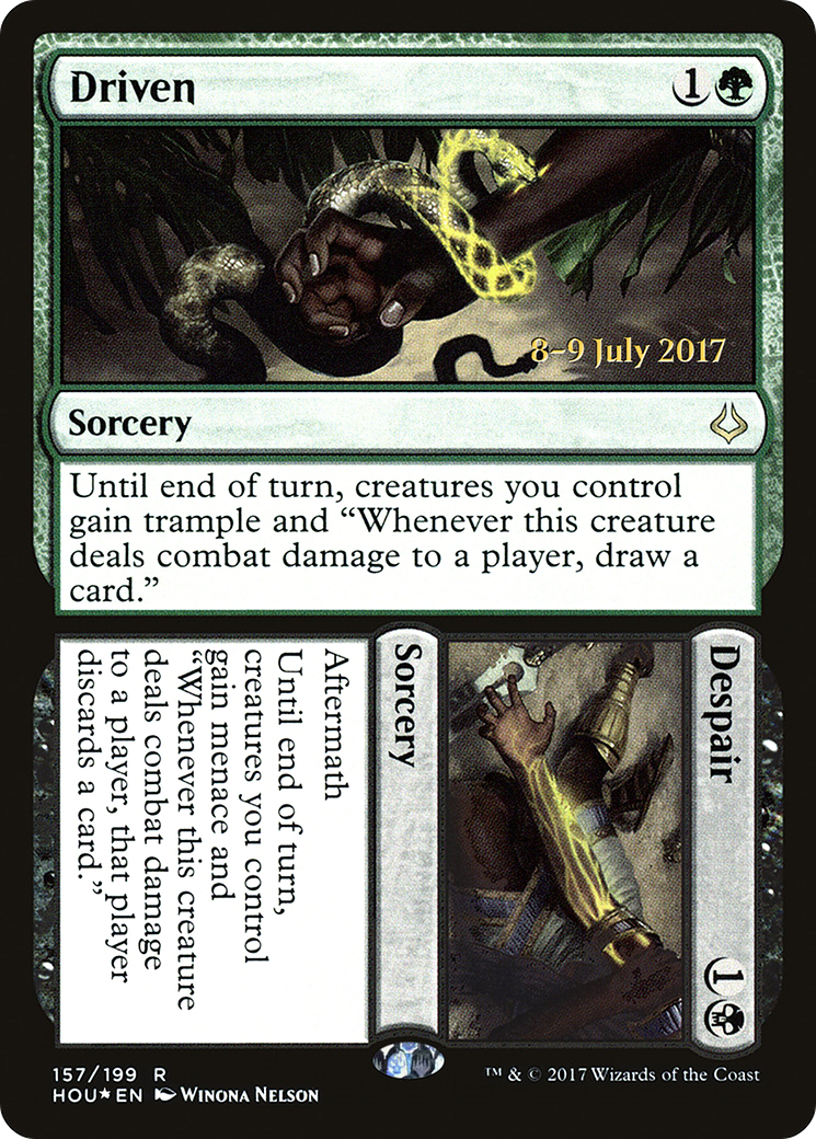 Driven // Despair [Hour of Devastation Prerelease Promos] | Silver Goblin