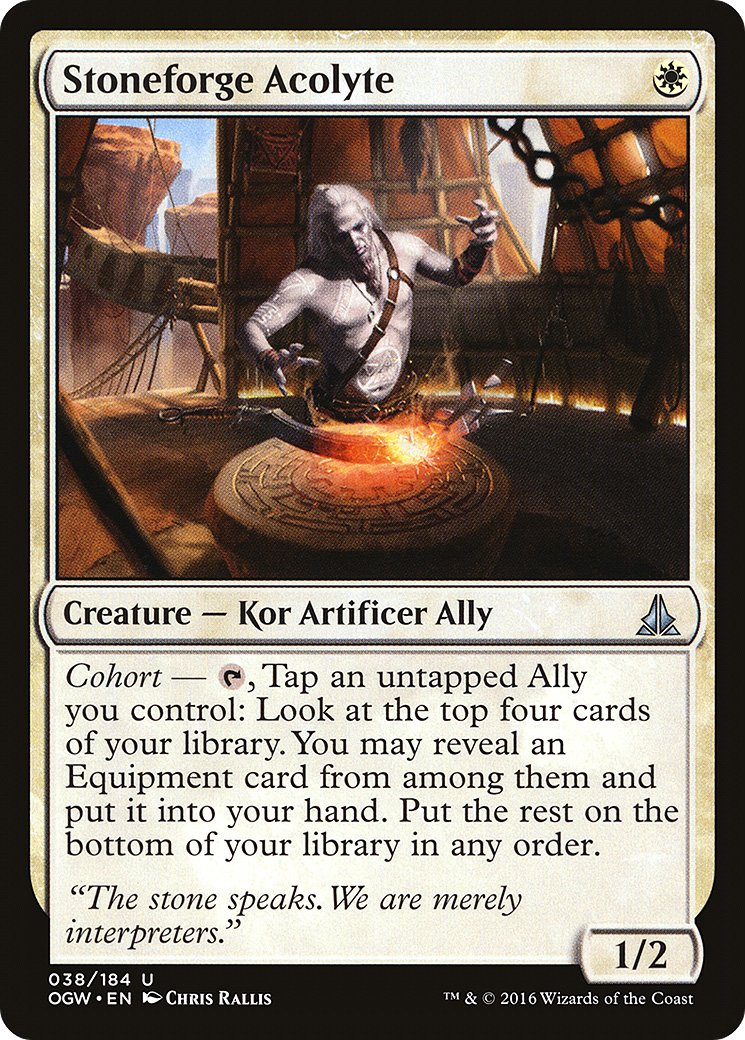 Stoneforge Acolyte (038) Foil - Oath of the Gatewatch