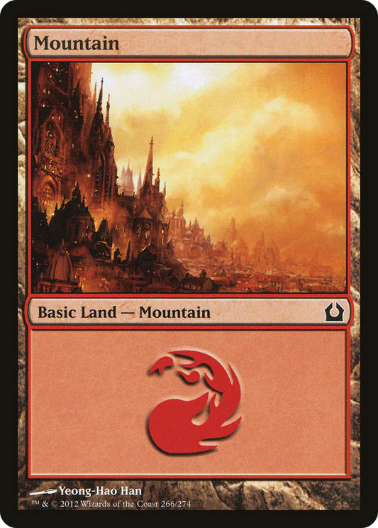 Mountain (266) [Return to Ravnica] Foil