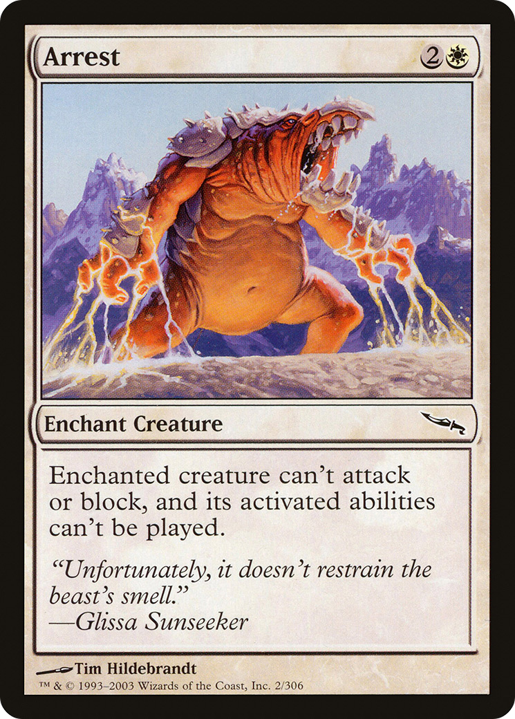 Arrest [Mirrodin] Foil