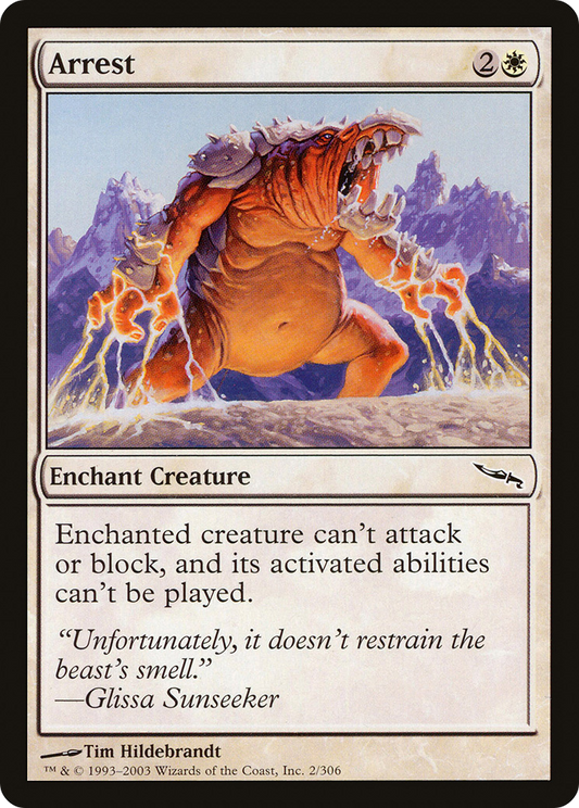 Arrest [Mirrodin] Foil