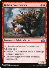 Goblin Cratermaker [The List Reprints] | Silver Goblin