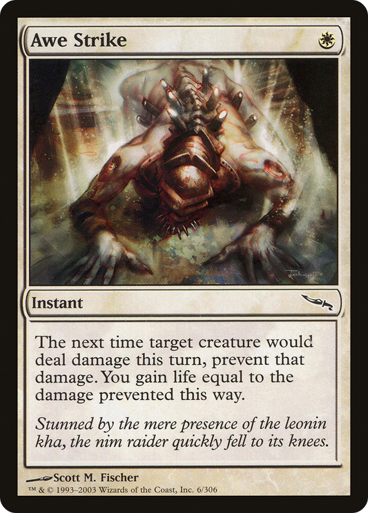 Awe Strike [Mirrodin] Foil