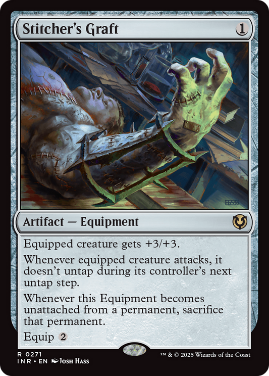 Stitcher's Graft Foil (271) - Innistrad Remastered