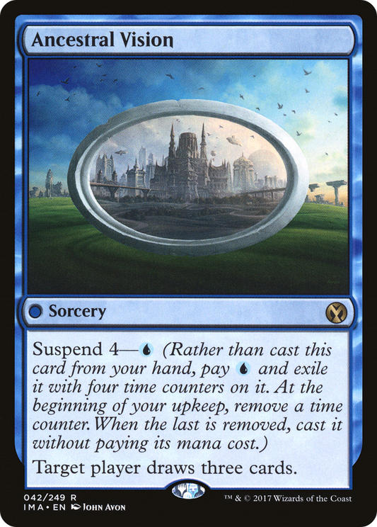 Ancestral Vision [Iconic Masters] Foil