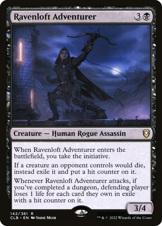 Ravenloft Adventurer [Commander Legends: Battle for Baldur's Gate] Foil