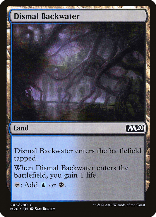 Dismal Backwater [Core Set 2020] Foil