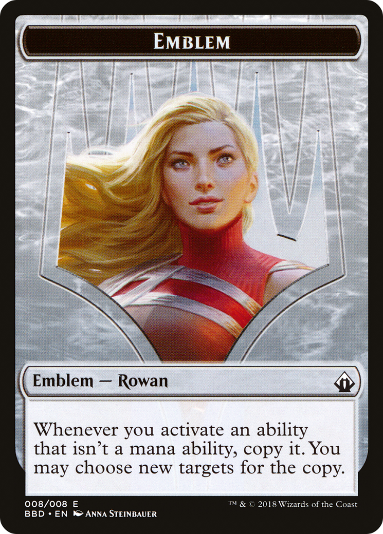 Emblem – Rowan Kenrith (008) - Battlebond Tokens