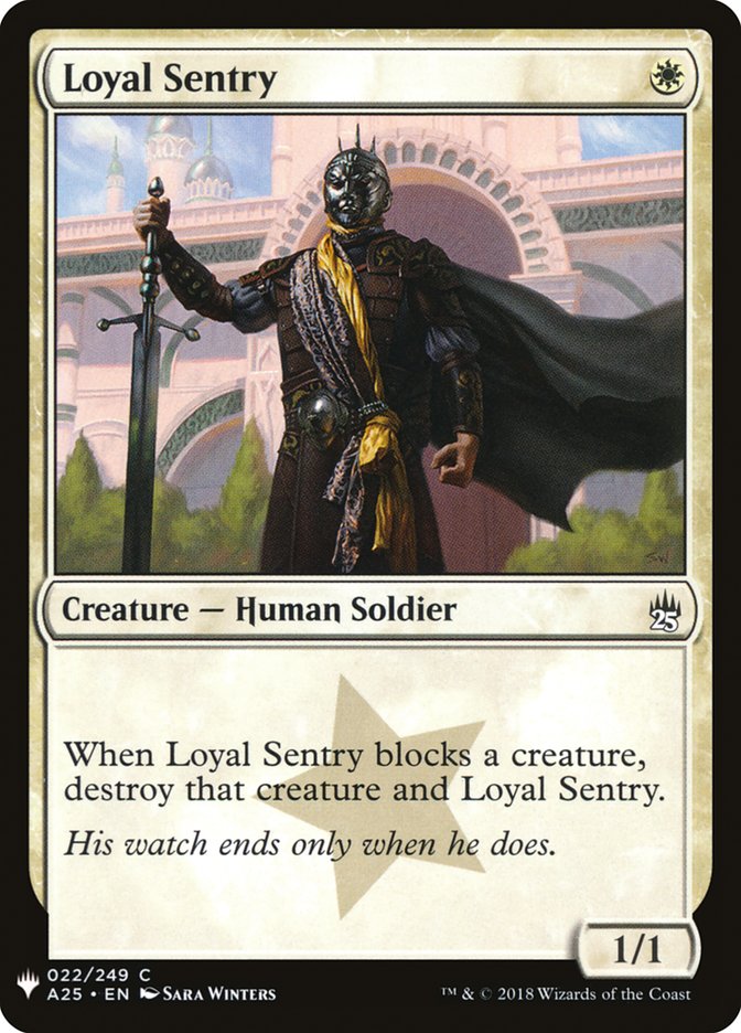 Loyal Sentry [Mystery Booster] | Silver Goblin