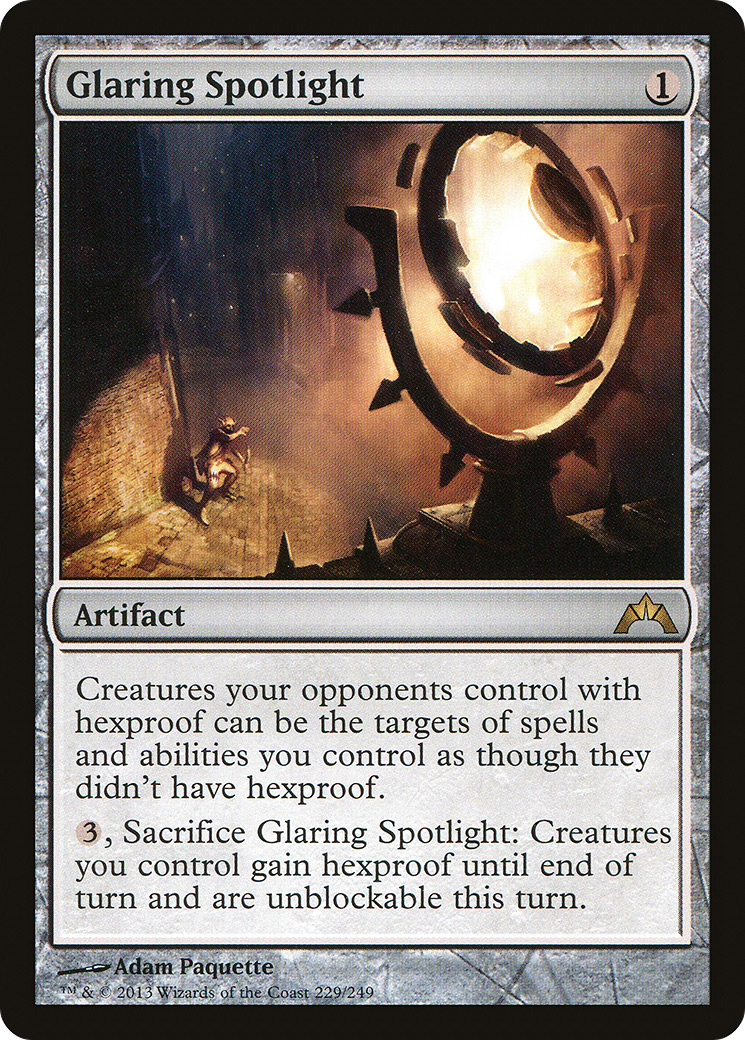 Glaring Spotlight [Gatecrash] Foil
