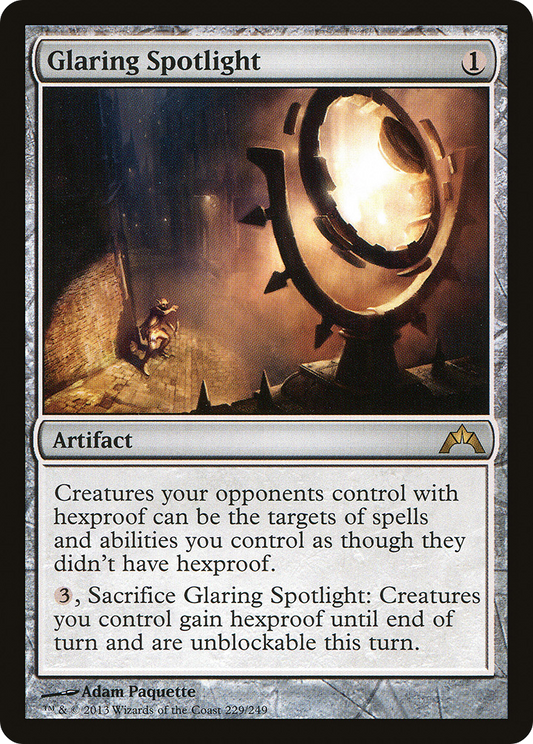 Glaring Spotlight [Gatecrash] Foil