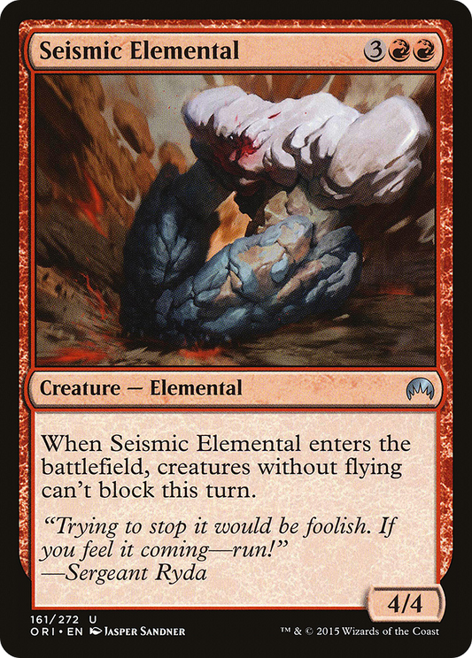 Seismic Elemental [Magic Origins] Foil