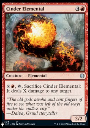 Cinder Elemental [The List] | Silver Goblin
