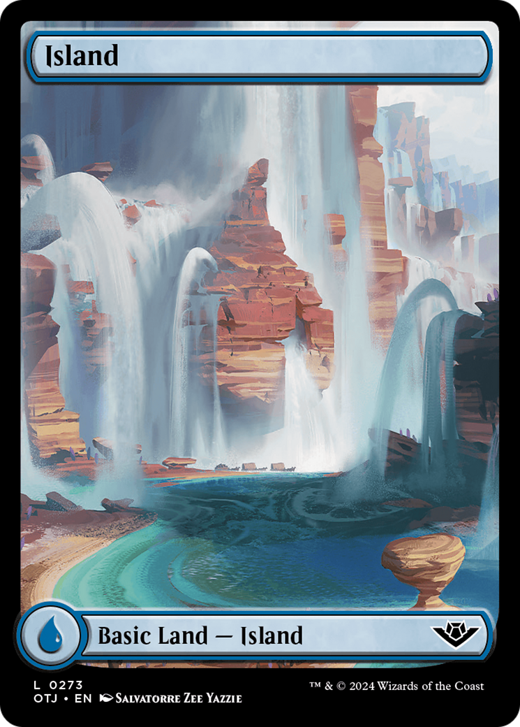 Island (0273) [Outlaws of Thunder Junction] Foil