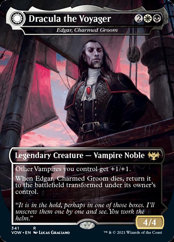 Edgar, Charmed Groom // Edgar Markov's Coffin - Dracula the Voyager // Casket of Native Earth [Innistrad: Crimson Vow] | Silver Goblin