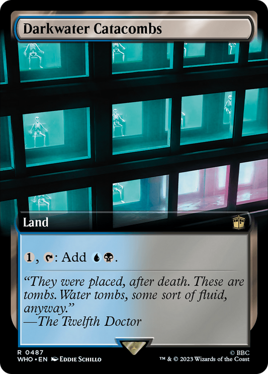 Darkwater Catacombs (Extended Art) [Doctor Who] Foil