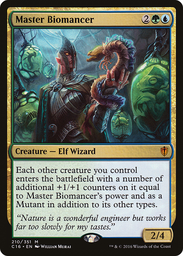 Master Biomancer [Commander 2016] | Silver Goblin