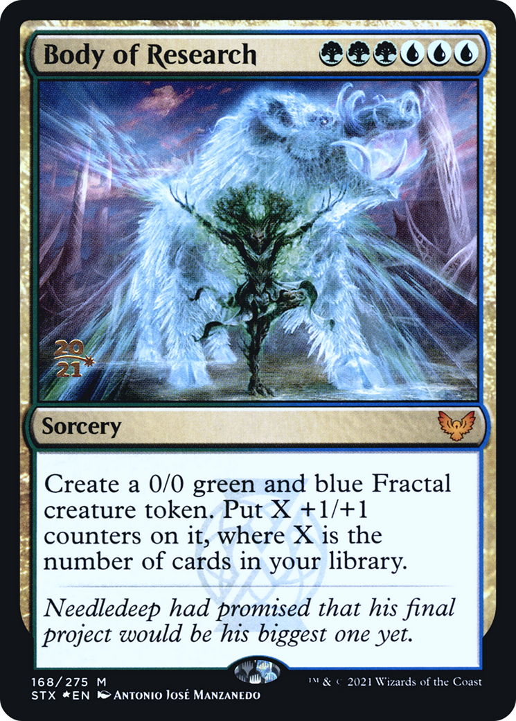 Body of Research [Strixhaven: School of Mages Prerelease Promos] | Silver Goblin