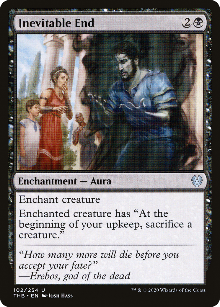 Inevitable End [Theros Beyond Death] Foil