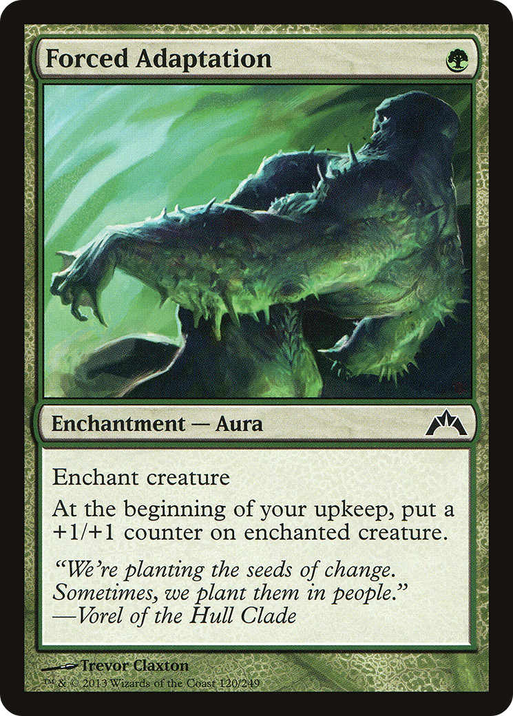 Forced Adaptation [Gatecrash] Foil