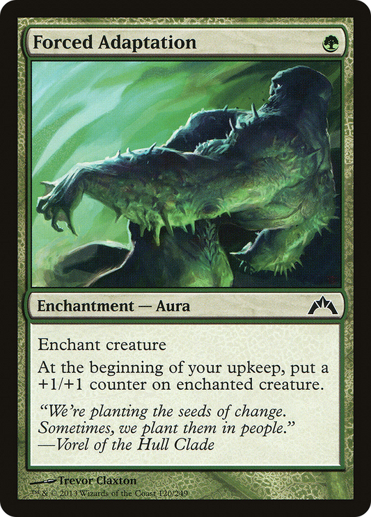 Forced Adaptation [Gatecrash] Foil