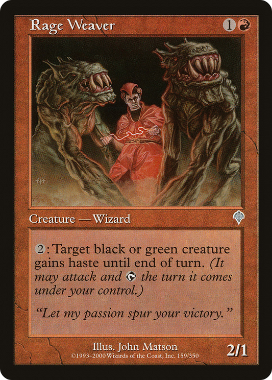 Rage Weaver [Invasion]