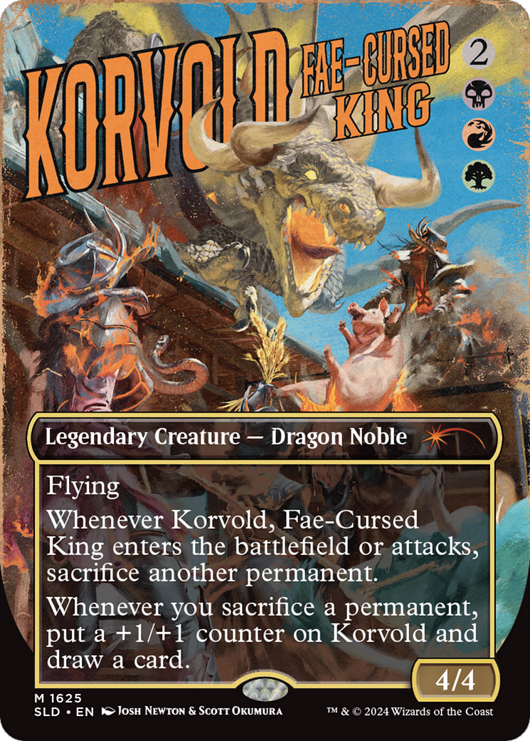 Korvold, Fae-Cursed King [Secret Lair Drop Series] | Silver Goblin