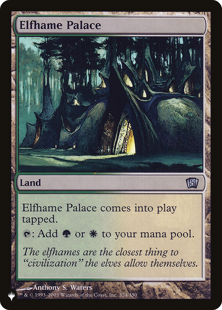 Elfhame Palace [The List Reprints] | Silver Goblin