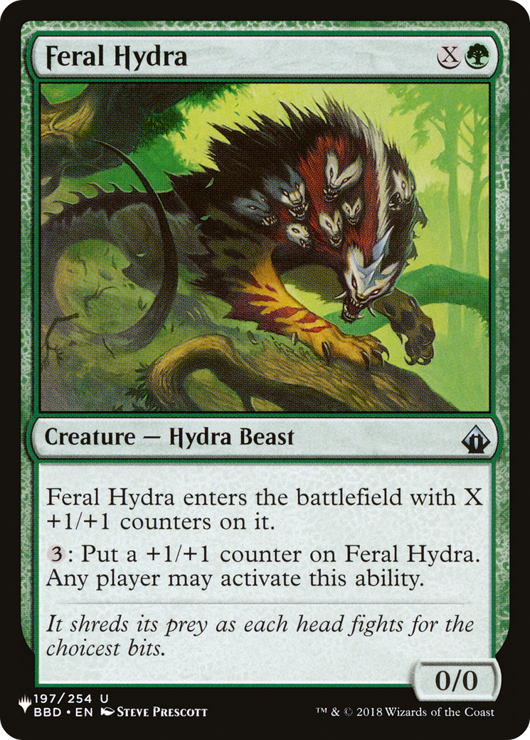 Feral Hydra [The List] | Silver Goblin