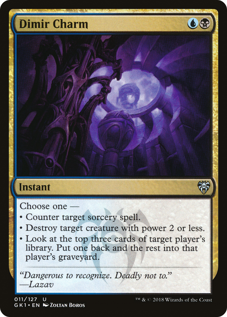 Dimir Charm [Guilds of Ravnica Guild Kit]