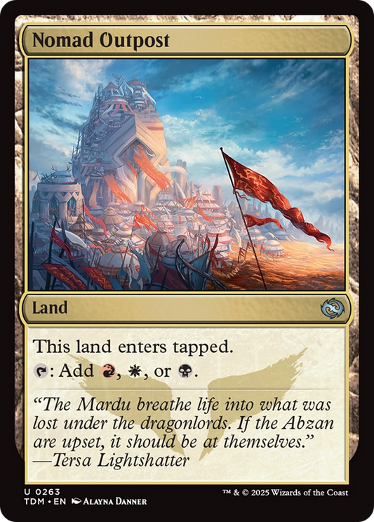 Nomad Outpost (263) - Tarkir: Dragonstorm