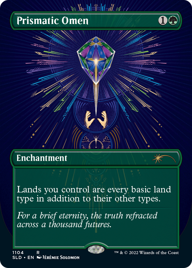 Prismatic Omen (Borderless) [Secret Lair Drop Series] Foil