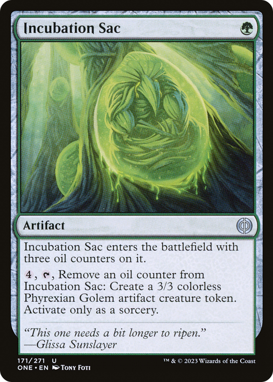 Incubation Sac [Phyrexia: All Will Be One] Foil