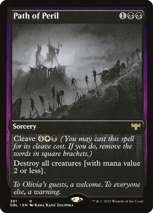 Path of Peril [Innistrad: Double Feature] Foil