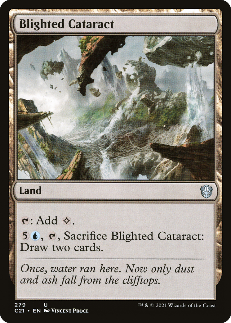 Blighted Cataract [Commander 2021]
