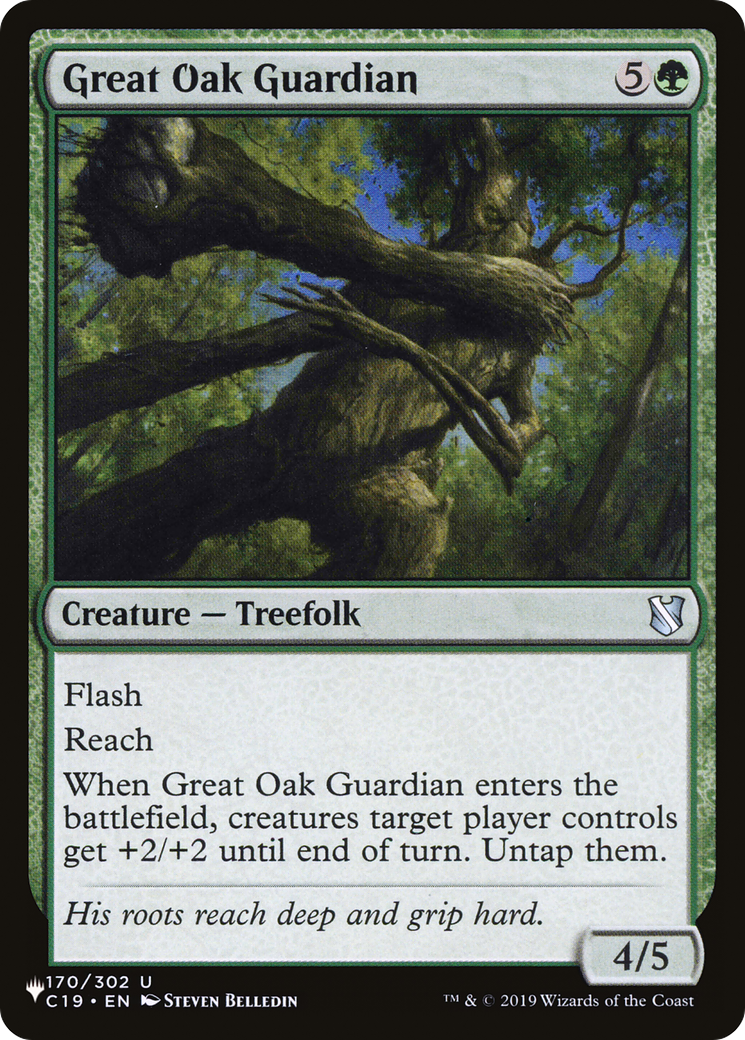 Great Oak Guardian [The List Reprints] | Silver Goblin