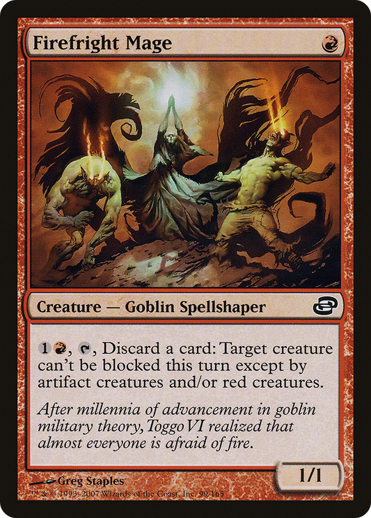 Firefright Mage [Planar Chaos] Foil