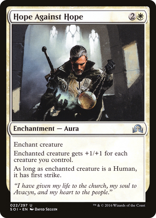 Hope Against Hope [Shadows over Innistrad] Foil