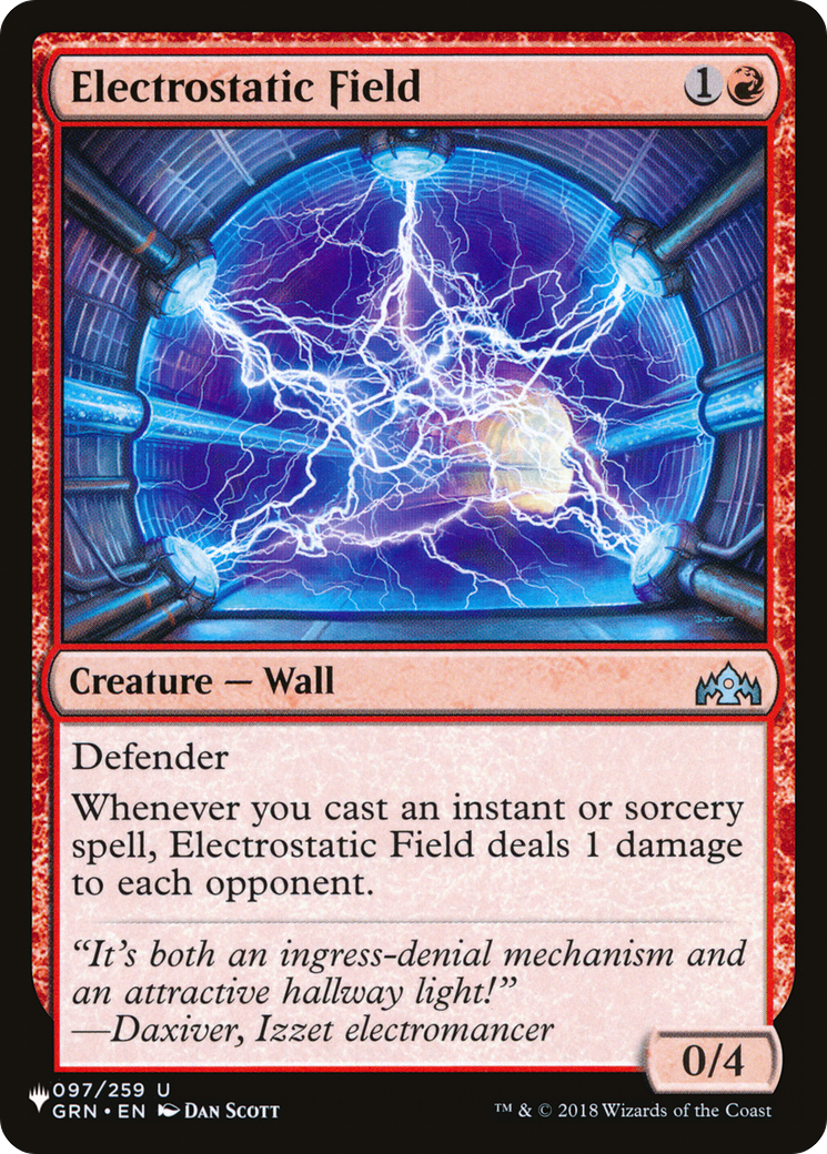 Electrostatic Field [The List Reprints] | Silver Goblin