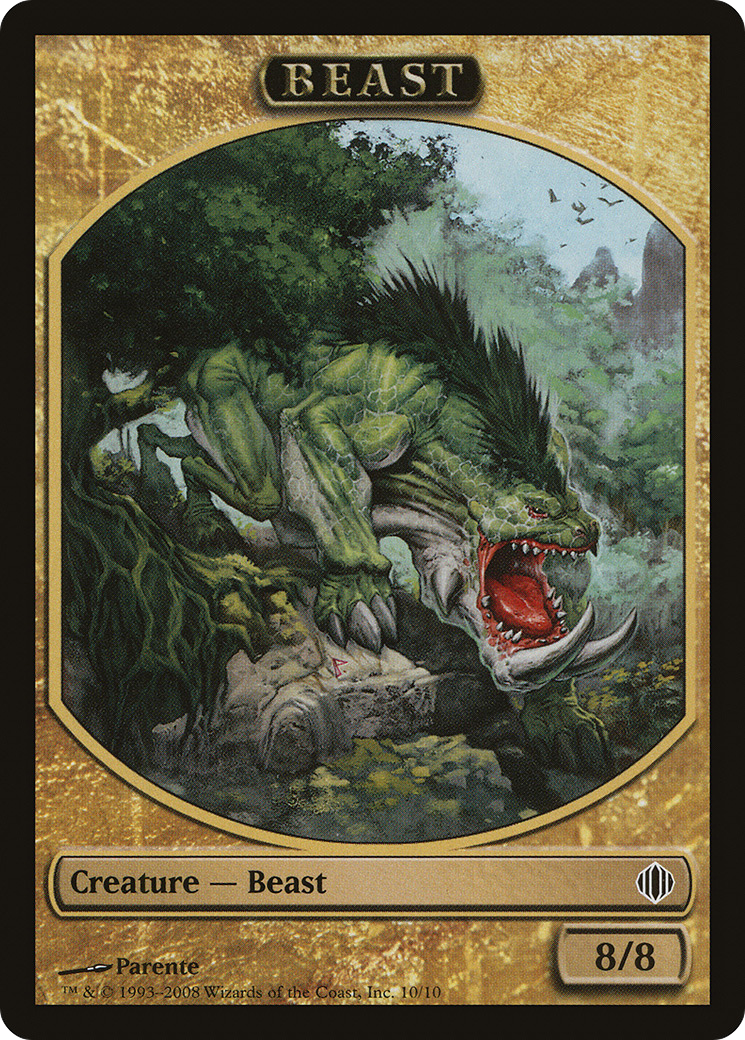 Beast Token [Shards of Alara Tokens] | Silver Goblin