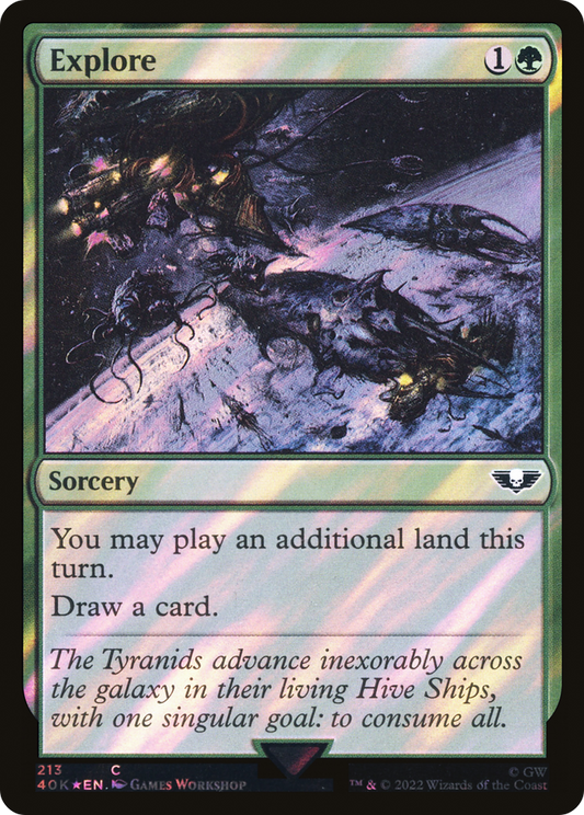 Explore (Surge Foil) [Warhammer 40,000]